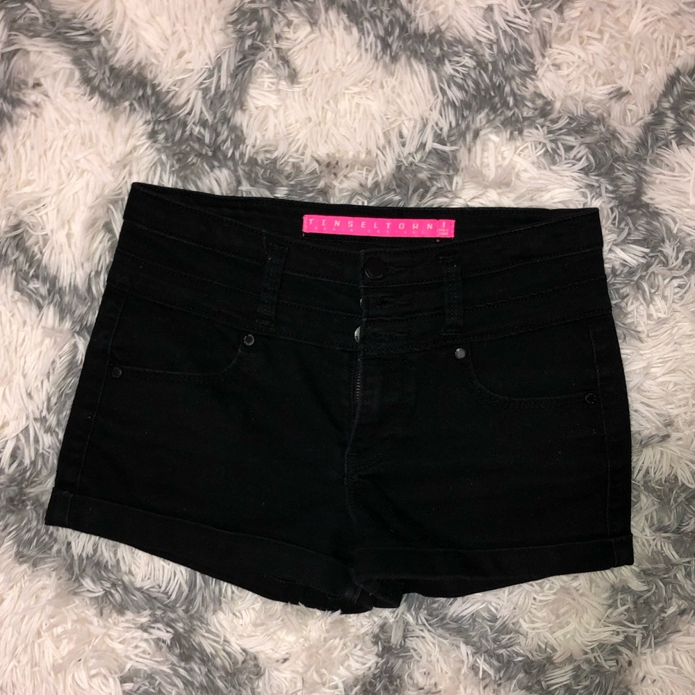 Black shorts